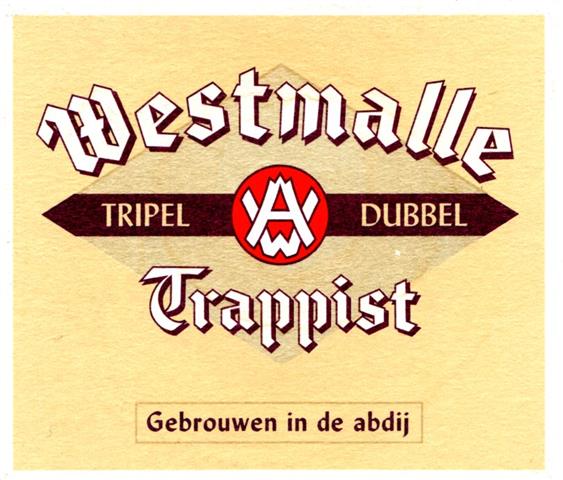 malle va-b westmalle recht 2a (180-u gebrouwen in de abdij)